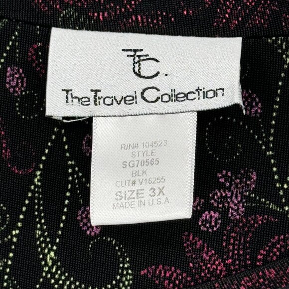The Travel Collection 2pc set Jacket tank Size 3X plus Long Sleeve Women's - Picture 7 of 15